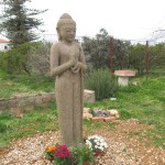 Estatua de Buda de Pie. Sakya Drogon Ling