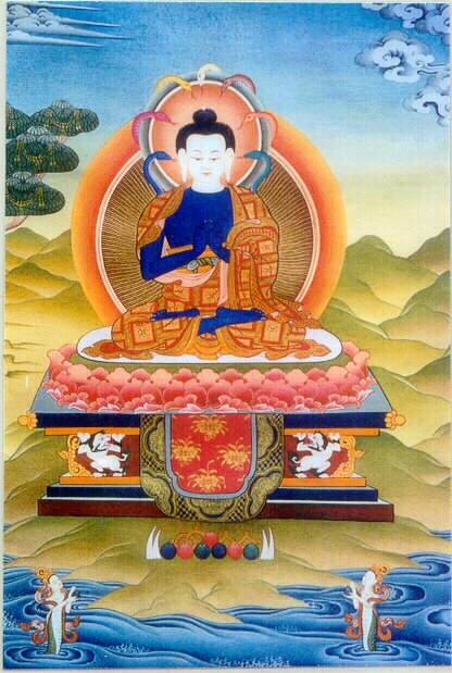 Buda Rey de los Nagas.