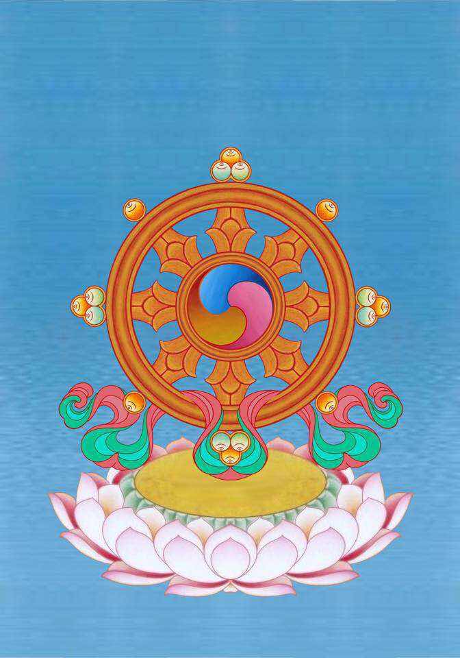 La Rueda del Dharma.