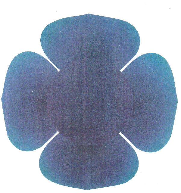 Flor azul.