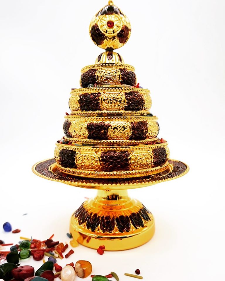 Ofrenda del mandala.