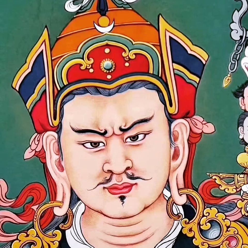Cara de Guru Rimpoche.